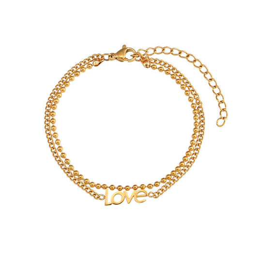 Arden Love Double Chain Bracelet