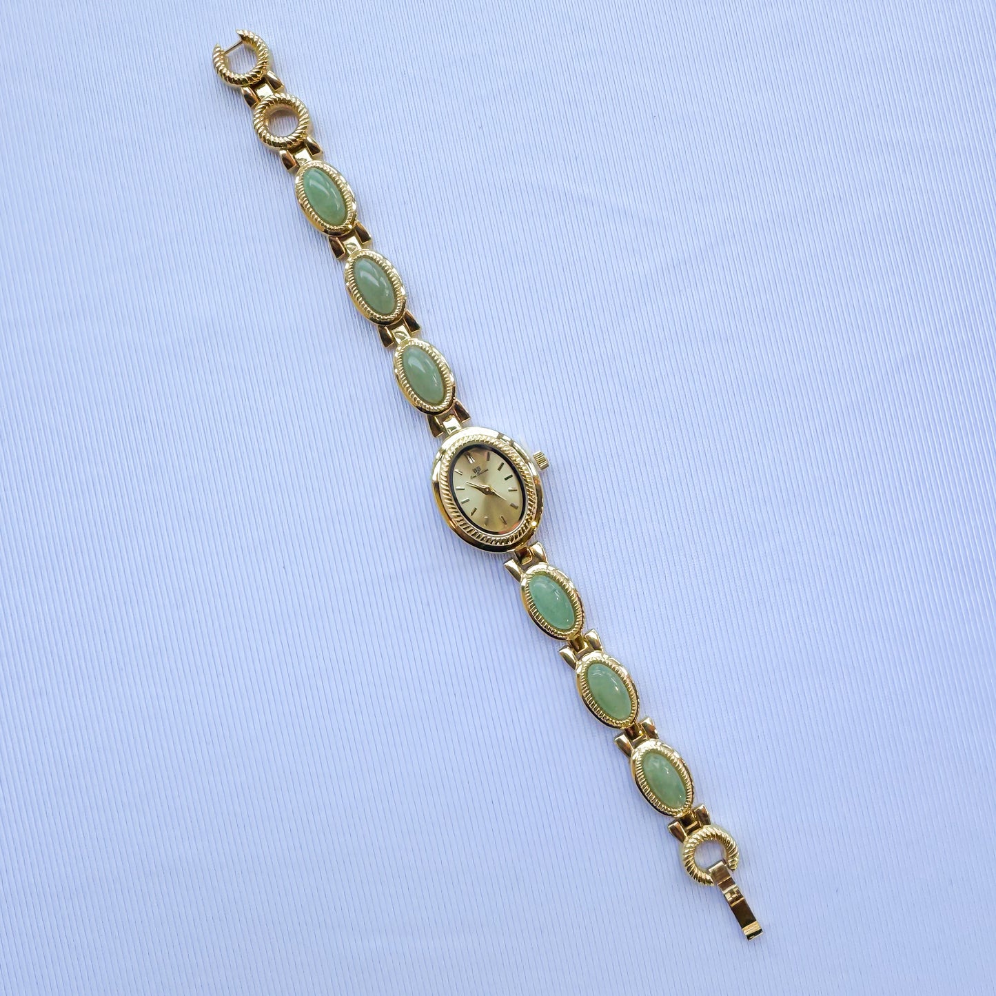Viola Aventurine Watch - Gold/Gold
