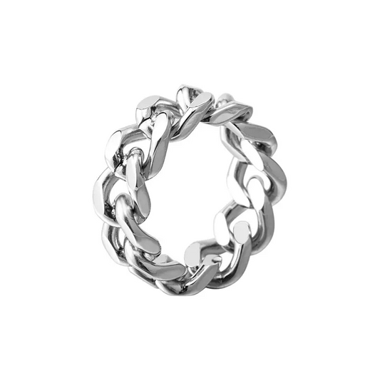 Jamie Chain Ring (Silver)