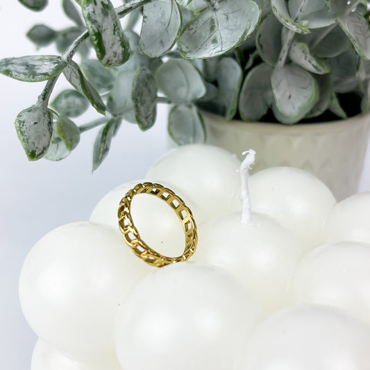Gaia Link Ring (Gold)